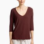 James Perse Relax Fit V Neck Tee
