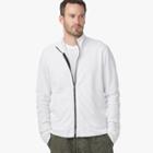 James Perse Slub Pique Zip Up Jacket