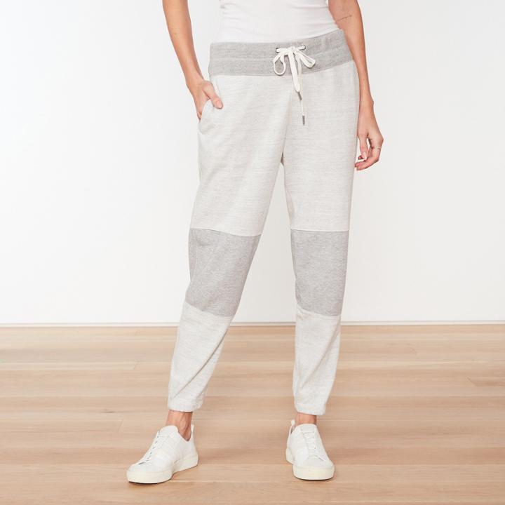 James Perse Cotton Patched Sweat Pant