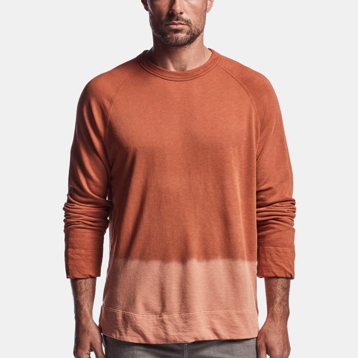 James Perse Vintage Fleece Dip Dyed Sweatshirt