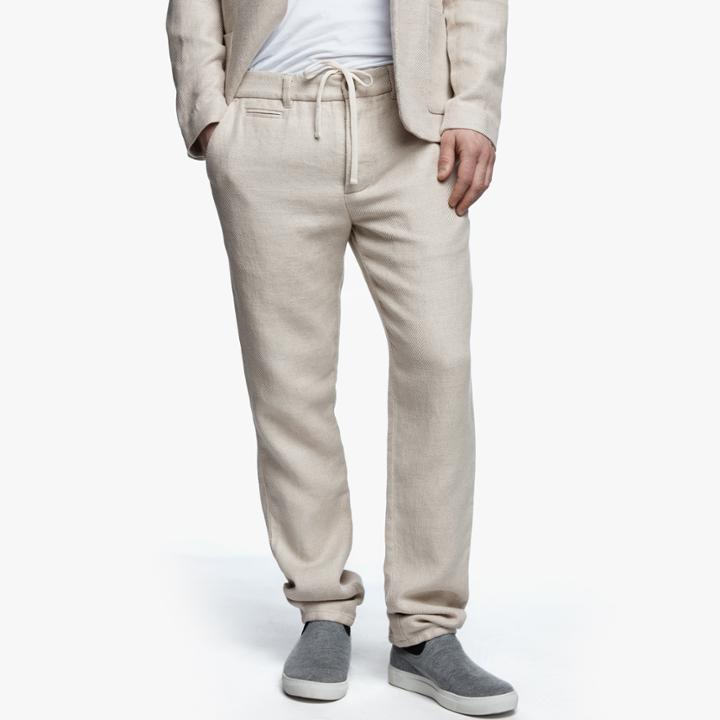 James Perse Cotton Linen Trouser