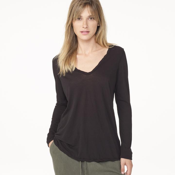James Perse High Gauge Long Sleeve Tee