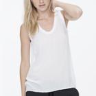 James Perse High-low Woven Tank