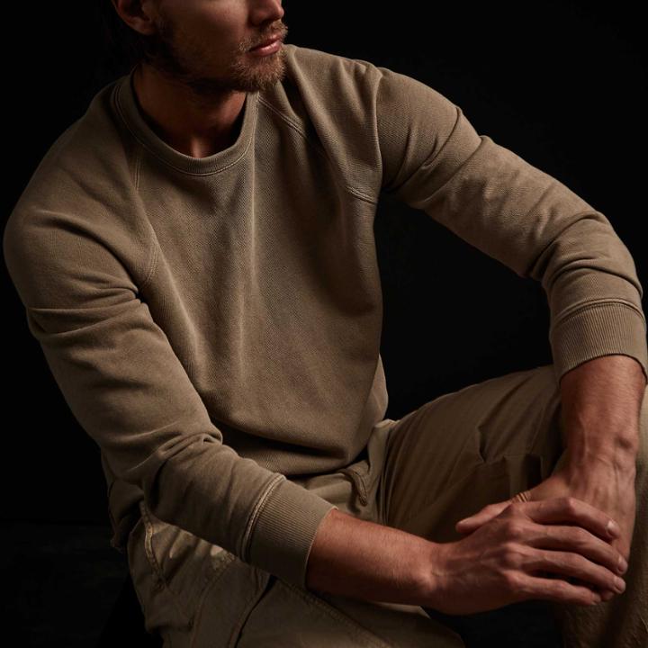 James Perse Classic French Terry Sweatshirt