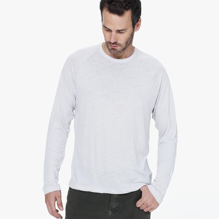 James Perse Linen Cotton Raglan