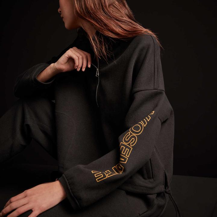 James Perse Y/osemite Half Zip Pull On Sweat Top