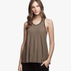 James Perse Contrast Ringer Tank