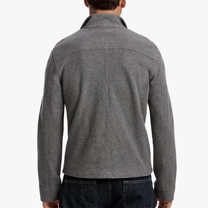 James Perse Brushed Twill Button Jacket