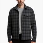 James Perse Plaid Shirt Jacket