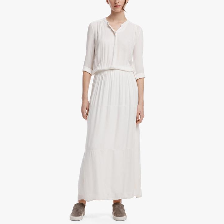 James Perse Full Length Shirt Dress