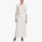 James Perse Full Length Shirt Dress