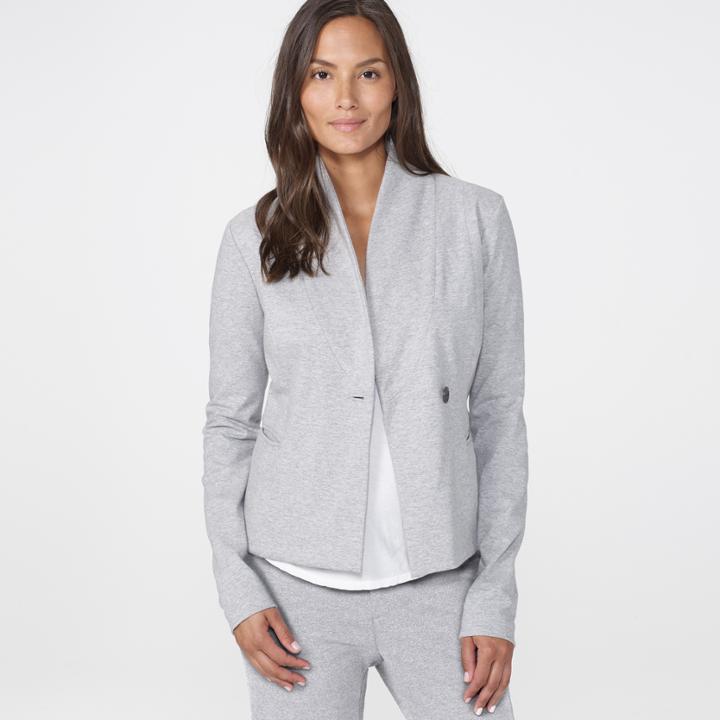 James Perse Knit Jersey Blazer