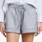 James Perse Collage Striped Boxer Shorts