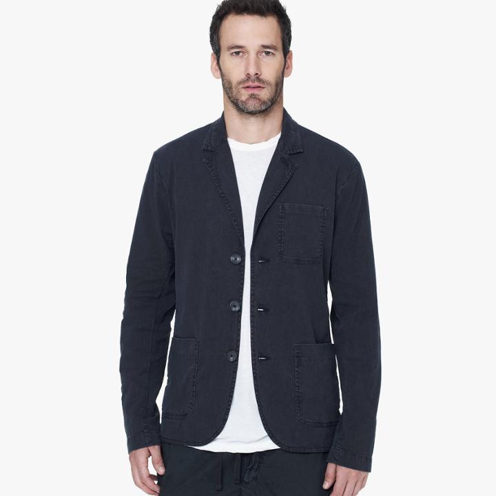 James Perse Cotton Linen Blazer