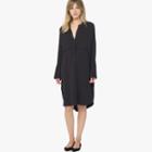 James Perse Stretch Crepe Tunic Dress