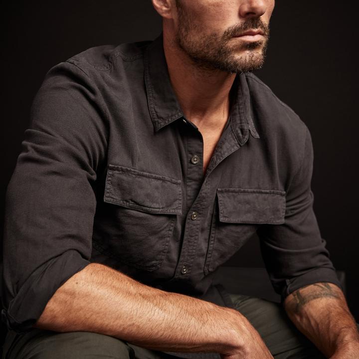 James Perse Cotton Utility Shirt