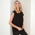 James Perse High Twist Jersey Shell Tank
