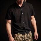 James Perse Cotton Linen Button Up Shirt