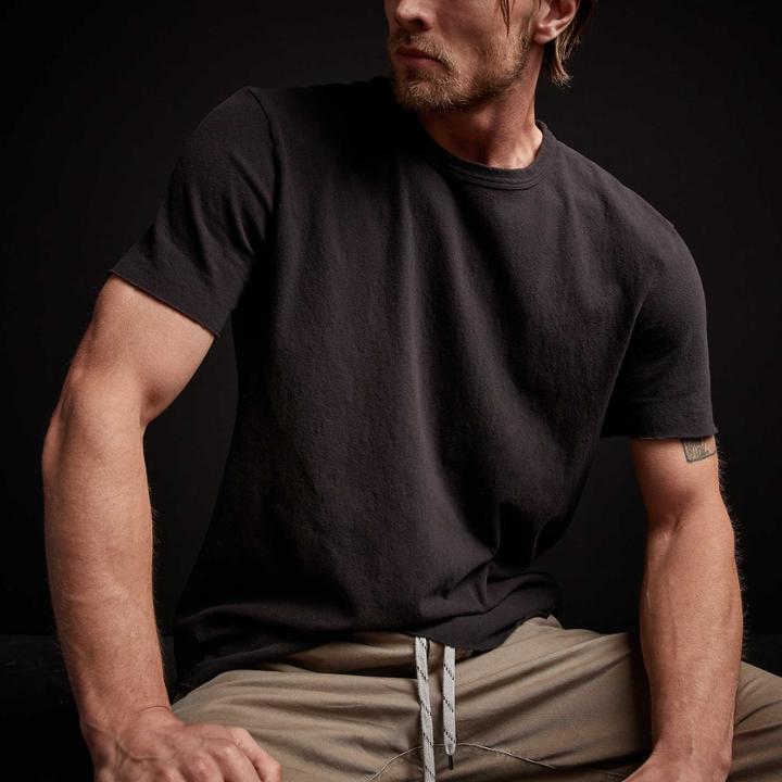 James Perse Recycled Brushed Jersey Crew Neck