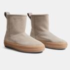 James Perse Carbon Suede Shearling Boot