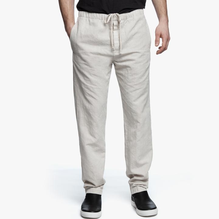 James Perse Textured Cotton Linen Pant