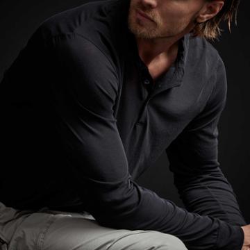 James Perse Long Sleeve Henley
