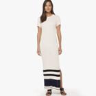 James Perse Striped Cotton Sweater Dress