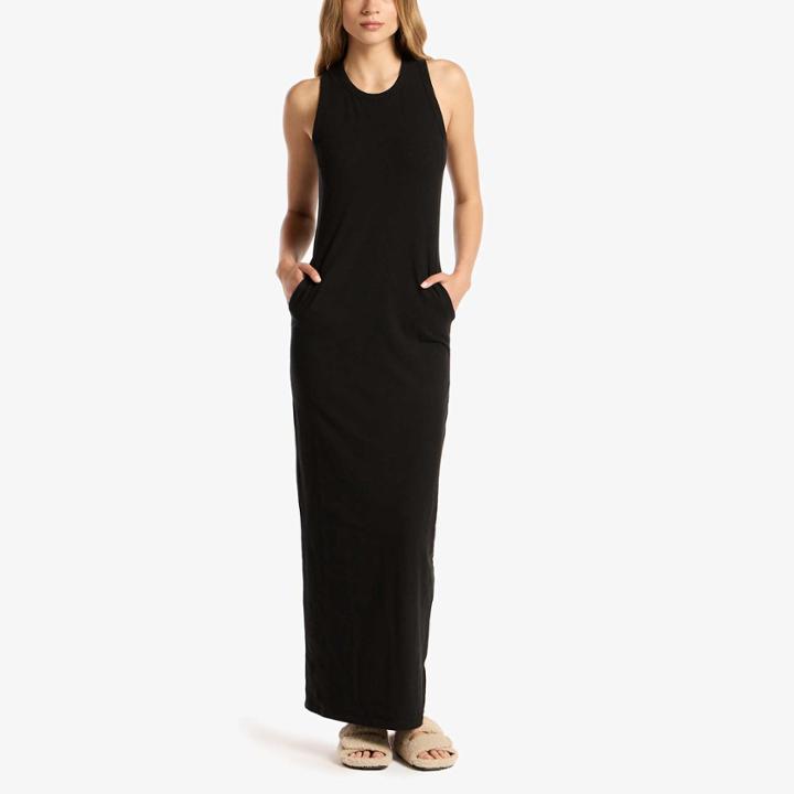 James Perse Long Brushed Jersey Tank Dress