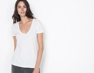 James Perse Casual T-shirt White