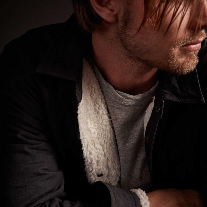 James Perse Sherpa Lined Shirt Jacket