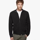 James Perse Cotton Cashmere Thermal Zip-up