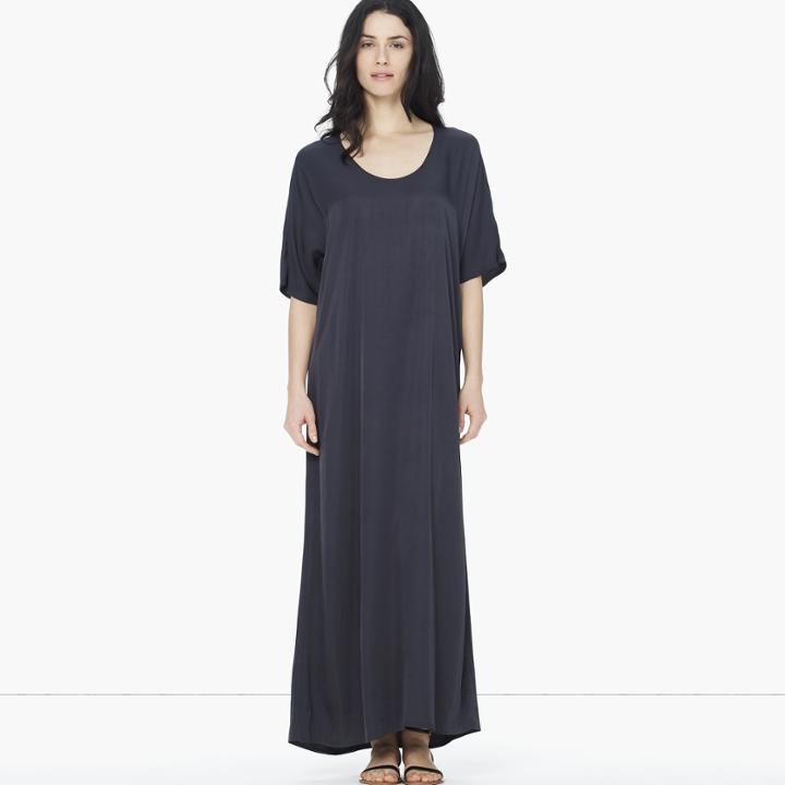 James Perse Viscose Twill Caftan