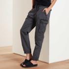 James Perse Contrast Cargo Pant