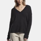 James Perse Wool Cashmere Marled Sweater