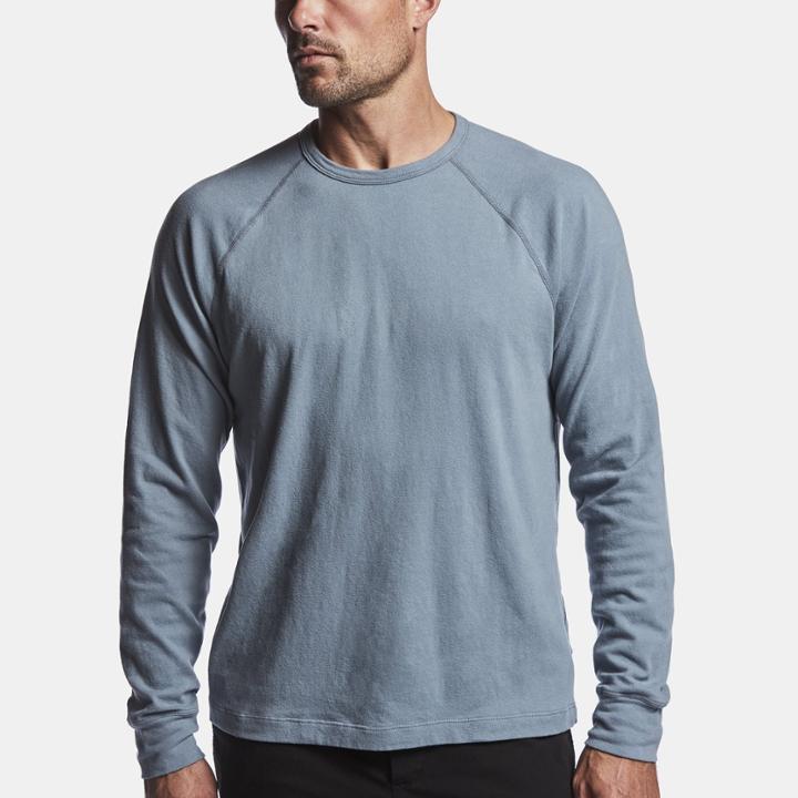 James Perse Sueded Stretch Jersey Raglan