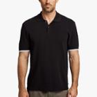 James Perse Double Stripe Arm Detail Polo