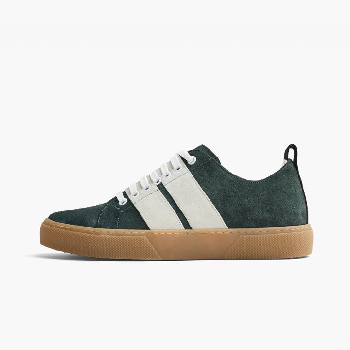 James Perse Carbon Retro Suede Sneaker - Womens