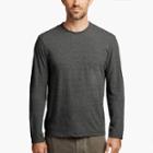 James Perse High Twist Recycled Jersey Long Sleeve Crew