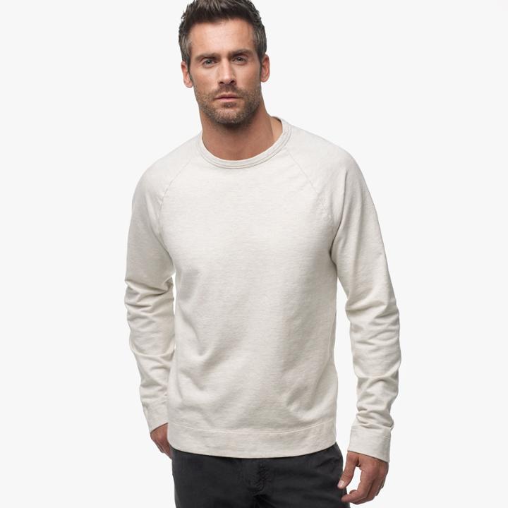 James Perse Heathered Knit Sweatshirt