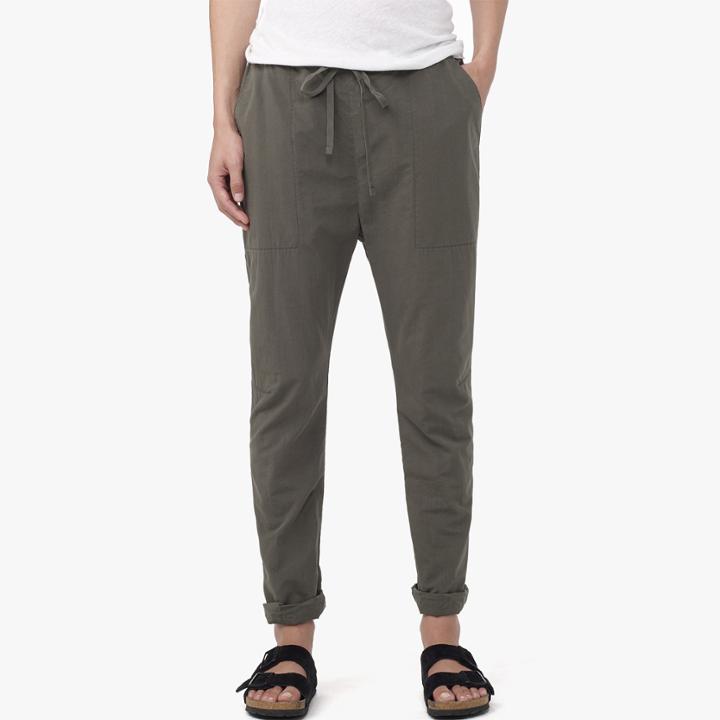James Perse Drawstring Boyfriend Pant