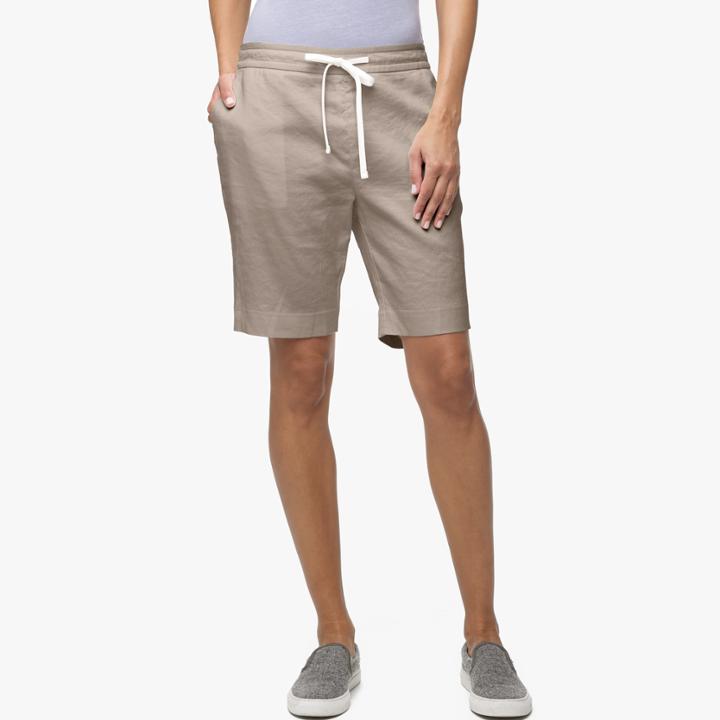 James Perse Linen Cotton Trouser Short