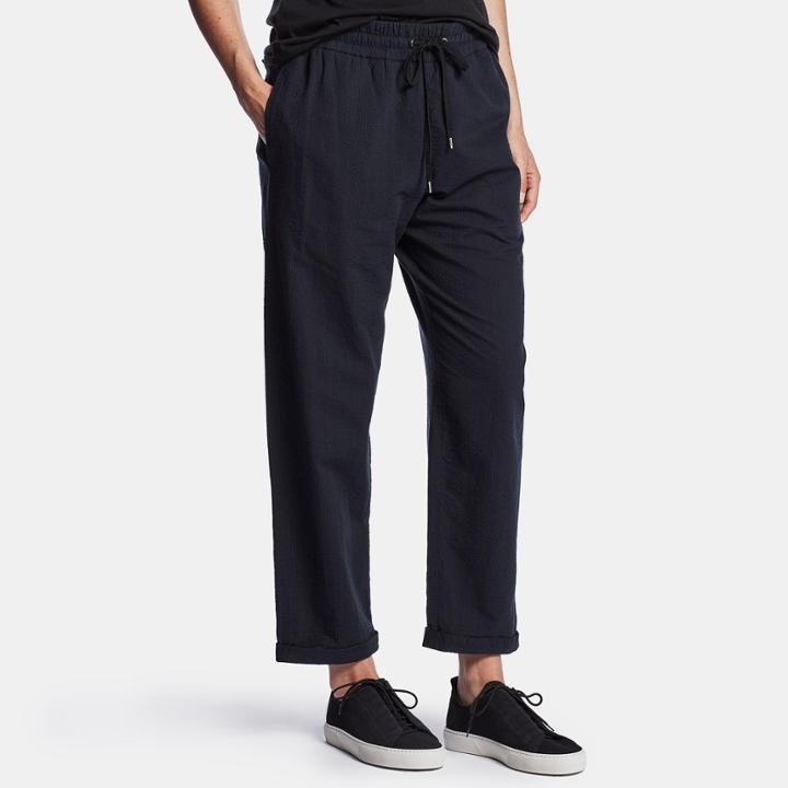 James Perse Cotton Pinstripe Lounge Pant