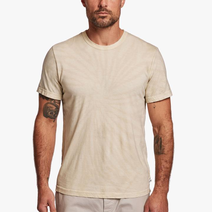 James Perse Spiral Bleach Tee - Online Exclusive