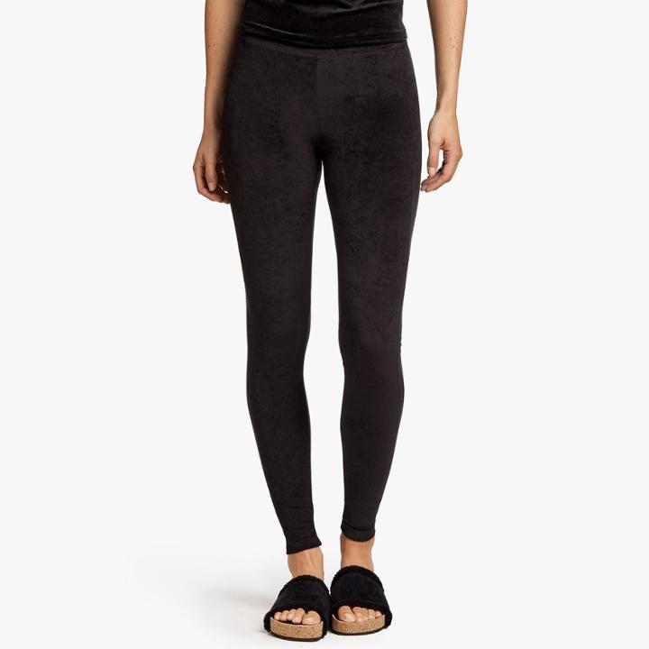 James Perse Velvet Mid-rise Legging