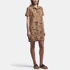 James Perse Floral Print Pocket Shirt Dress