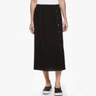 James Perse Crepe Button Skirt