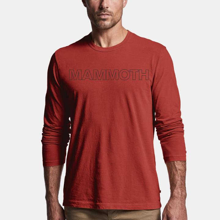 James Perse Long Sleeve Crew Mammoth Tee