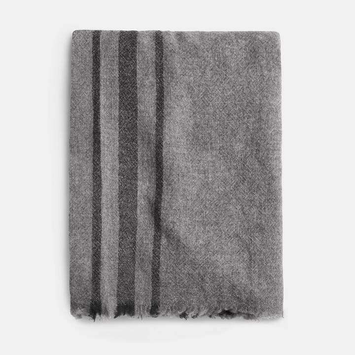 James Perse Sarti Cashmere Striped Scarf