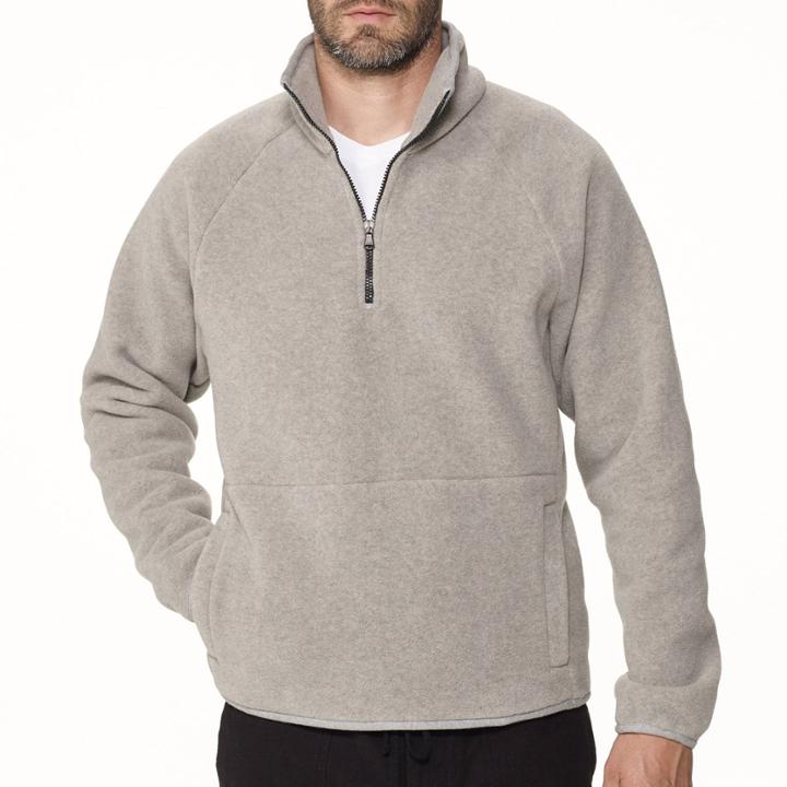 James Perse Heavy Polar Fleece Half Zip