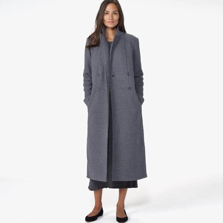 James Perse Fleece Overcoat